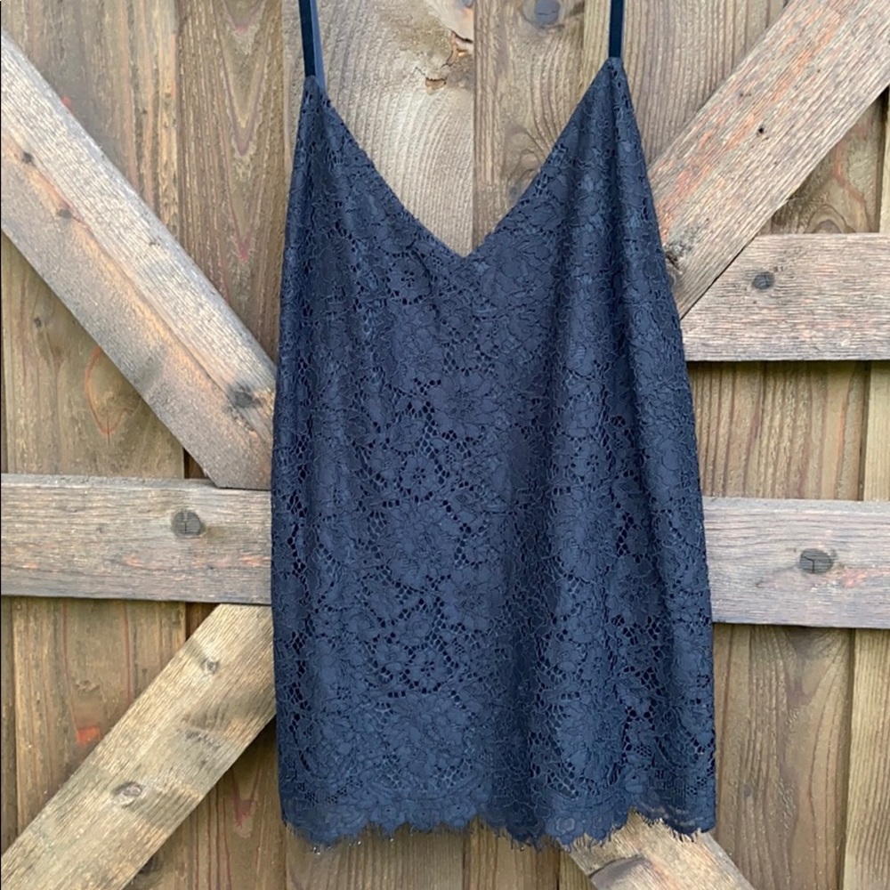 Lauren Ralph Lauren black lace camisole